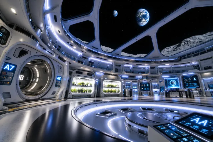 Futuristic Lunar Interior - Flux (thx 4 arrssenne)