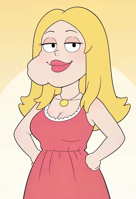 Francine Smith with Big Chin (American Dad!)