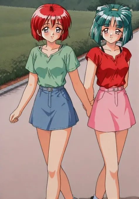 ときめきメモリアル2 / 佐倉 楓子&陽ノ下 光 hinomoto Hikari&Sakura Kaedeko - Tokimeki_Memorial 2