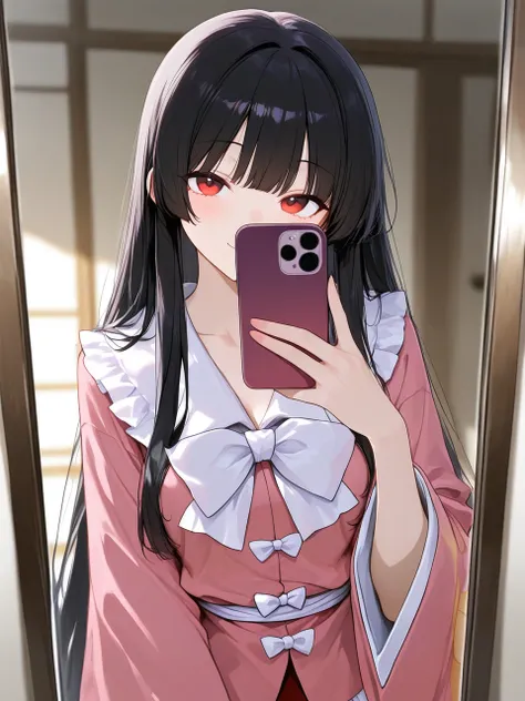 Mirror Selfie Pose　SDXL