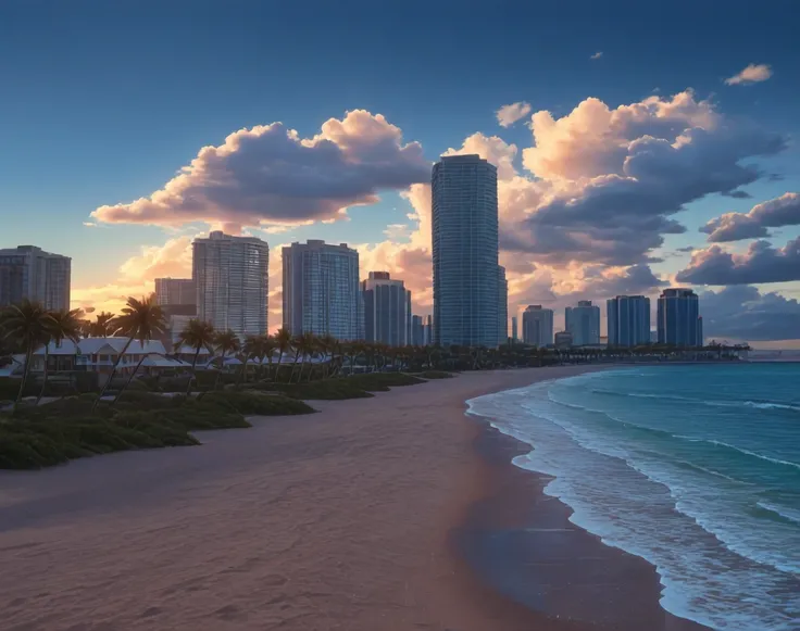 Miami Beach (Background) (Landscape) (NoobAI) (AD)