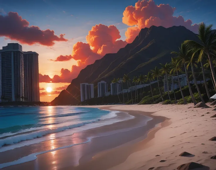 Hawaii Beach (Background) (Landscape) (Illustrious) (AD)