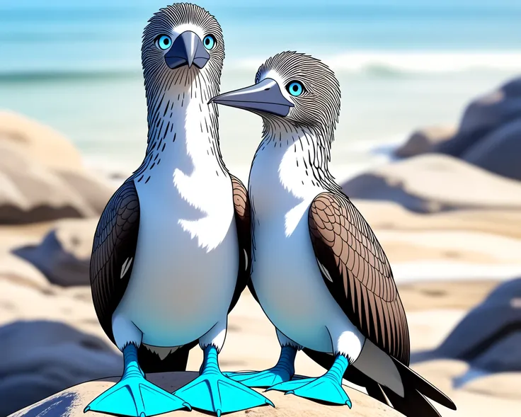 Blue-footed booby