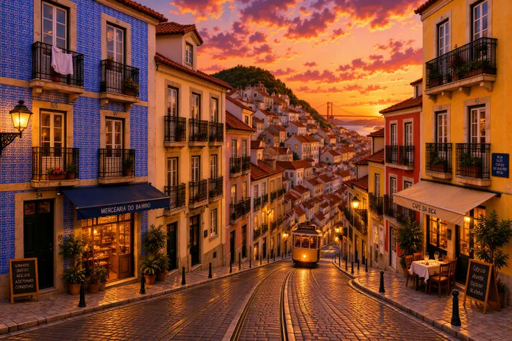 Street In Lisbon