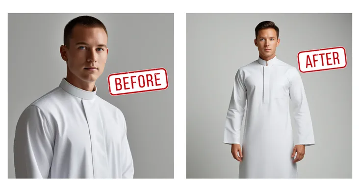 SAUDI ARABIA official man dress (THOB)