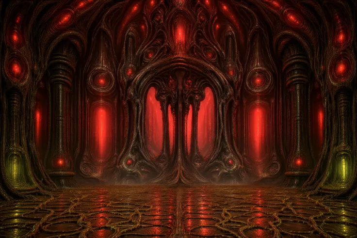 Enormous Alien Hive Interior- Flux (thx 4 arrssenne)