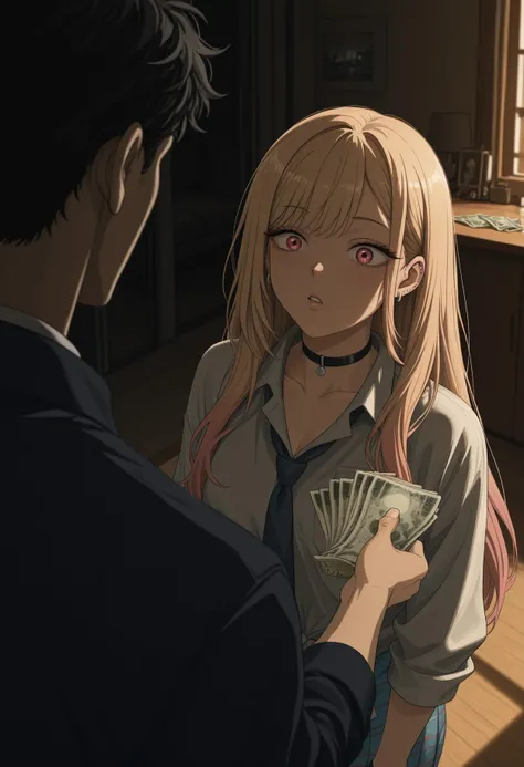 Offering money