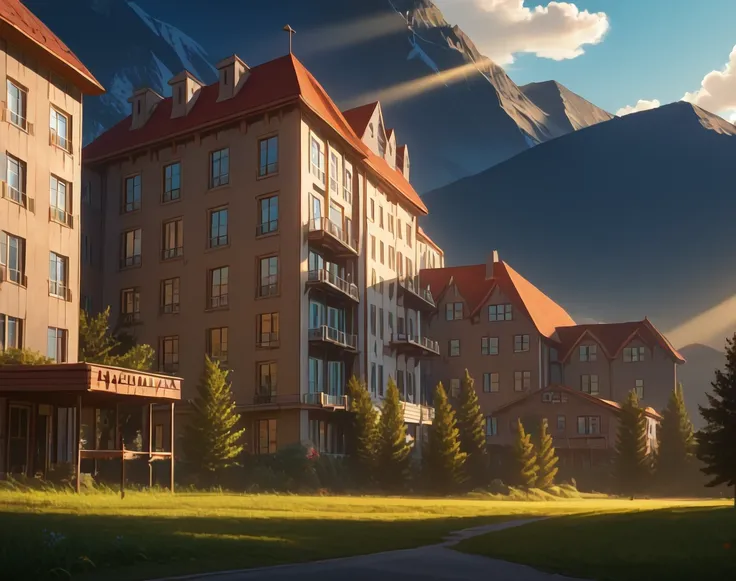 Mountain Resort (Background) (Landscape) (Pony) (AD)