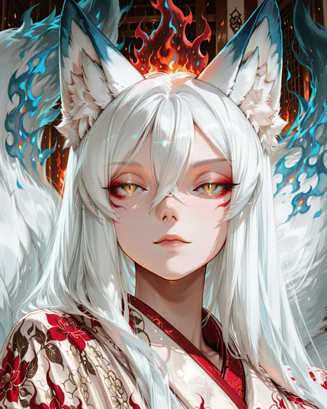 Kohana Shirayuki - Kitsune Fox Spirit (Original Character)