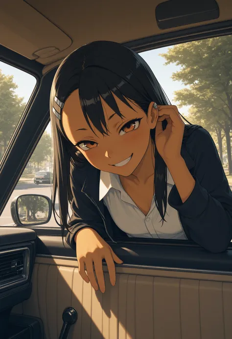 Сar pick-up girl (passenger seat)
