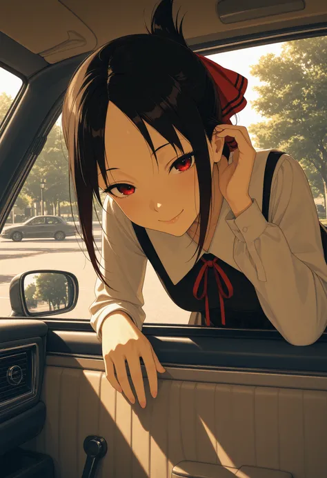 Сar pick-up girl (passenger seat)