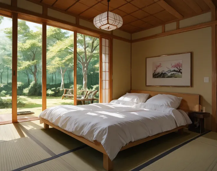 Ryokan Bedroom (Background) (Illustrious) (AD)