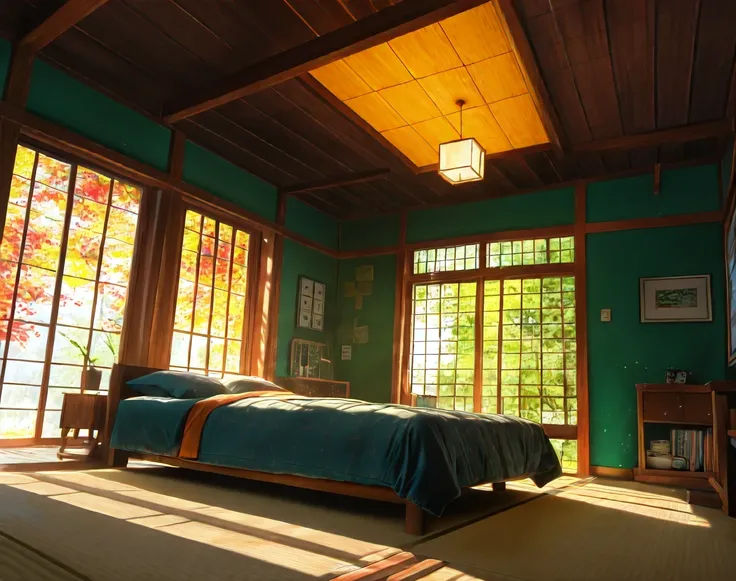 Ryokan Bedroom (Background) (NoobAI) (AD)