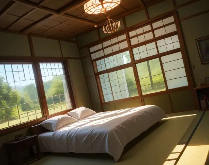 Ryokan Bedroom (Background) (Pony) (AD)