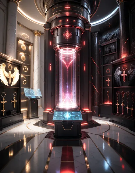 futuristic collector containment vault pony