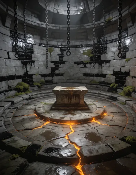 dark fantasy dnd ritual sacrifice chamber pony
