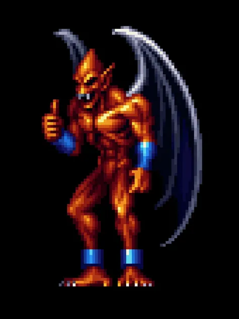 SNES - Demon's Crest - Gargoyle Player Characters - 1994