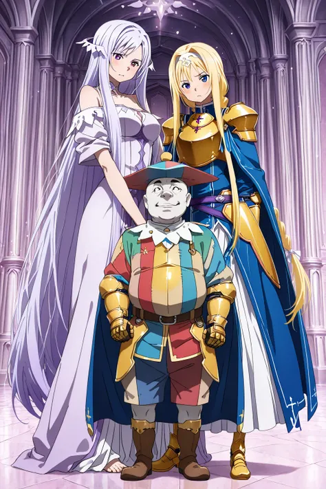 [Illustrious] Chudelkin with SAO Girls (Sword Art Online) - Asuna_Suguha_Alice_Quinella