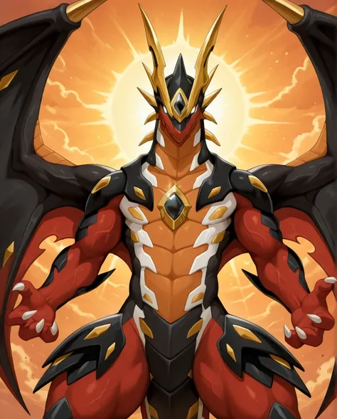 Vexos Dragonoid [Corrupted Drago] - Bakugan (1st Gen)