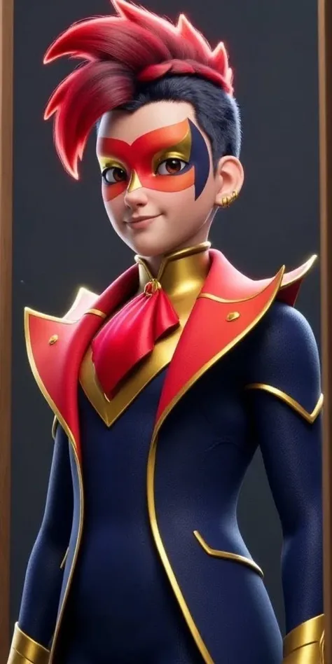 Marc Anciel, Ladybug, Miraculous. Different models and attires.