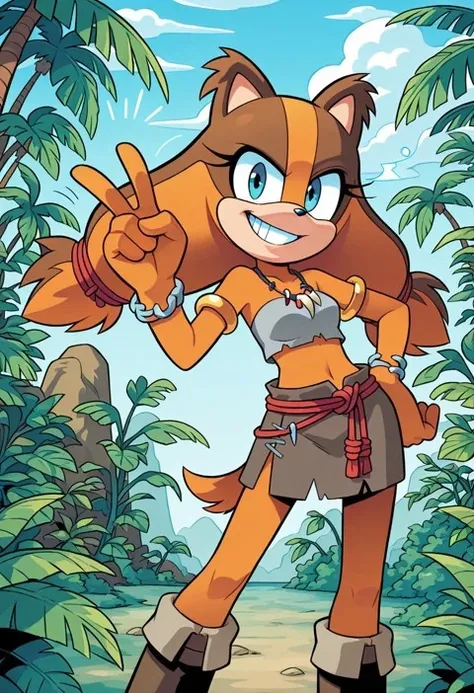 Sticks the Badger / Sonic Boom Archie comic