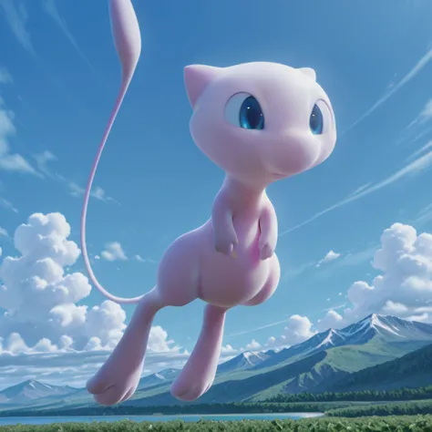 Mew  (Pokémon Mewtwo Strikes Back Evolution)