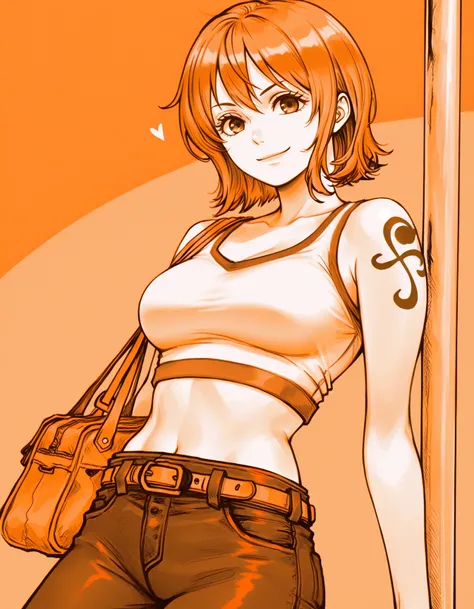 Nami - ナミ - Live Action hairstyle and clothing (One Piece)