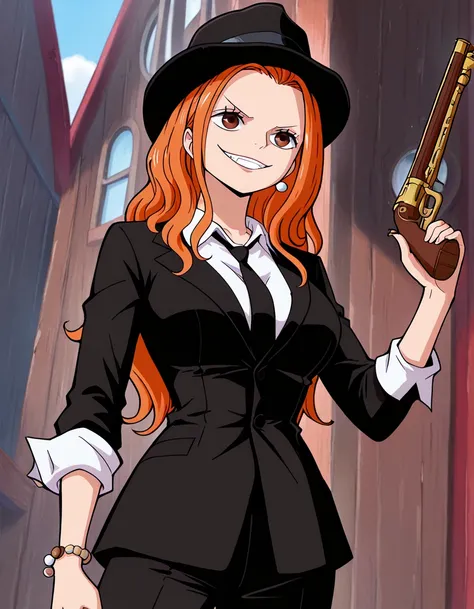Nami (Maubeugemour outfit) - ナミ - The Thiefing Cat - Straw Hat Pirates - Z's Ambition Arc (One Piece)