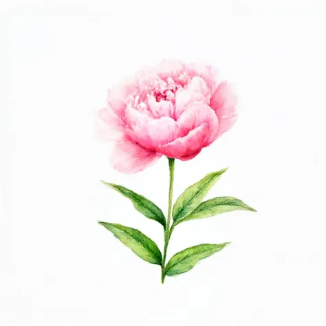 Watercolor Botanical by Elef