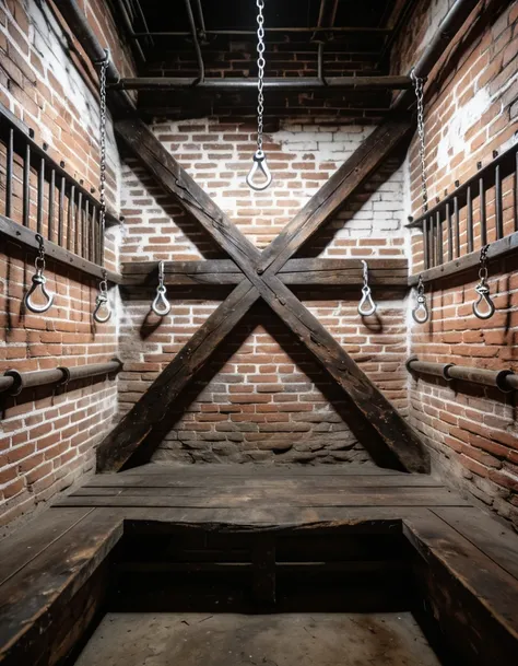 industrial brick room illu