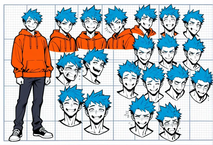 Expression Sheet - Turn Your OC Into an Emotion Reference Sheet (Original)