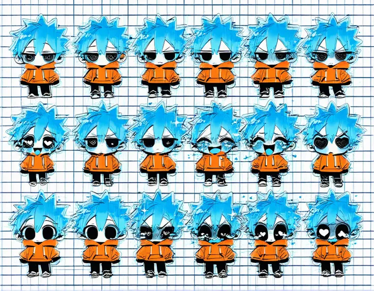 Chibi Emote Pack - Turn Your OC Into Streamer Emotes (Original)