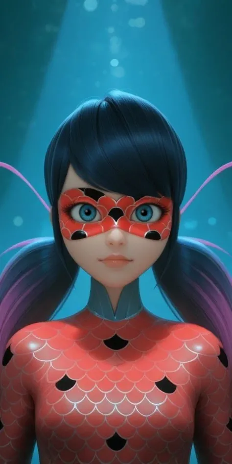 Marinette Dupain-Cheng, Ladybug, Miraculous. Different models and attires.