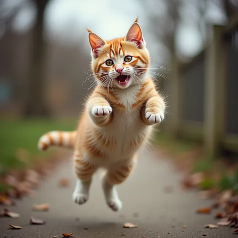 Cat Backflip — dynamic feline backflip action LoRA