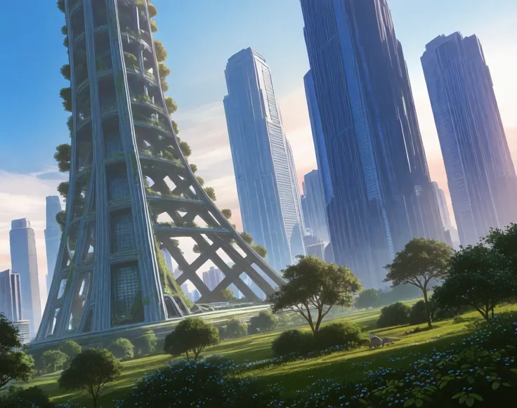 Arcologies (Buildings) (Architecture) (NoobAI) (AD)