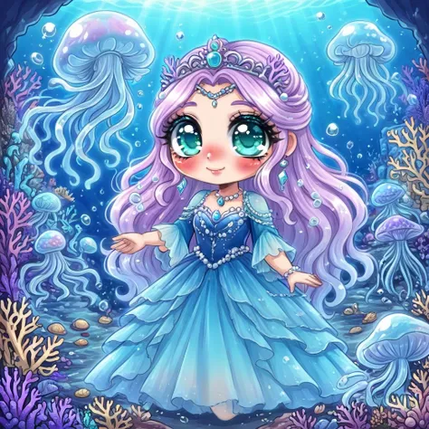 Maximalist Moe Overload: Sparkly Chibi Style