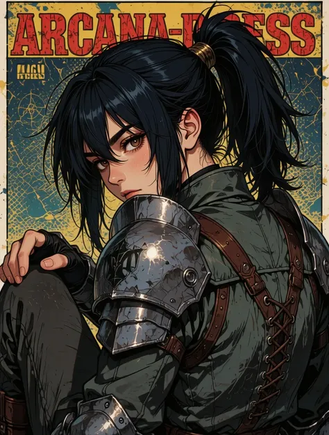 Arcana Press - A Vintage Pulp Horror / Comic Inspired Style LoRA  [ILL/ANI/KREA2]
