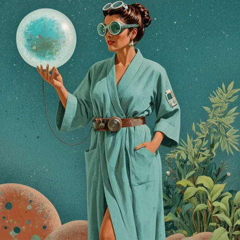 Atompunk Showa Era Female