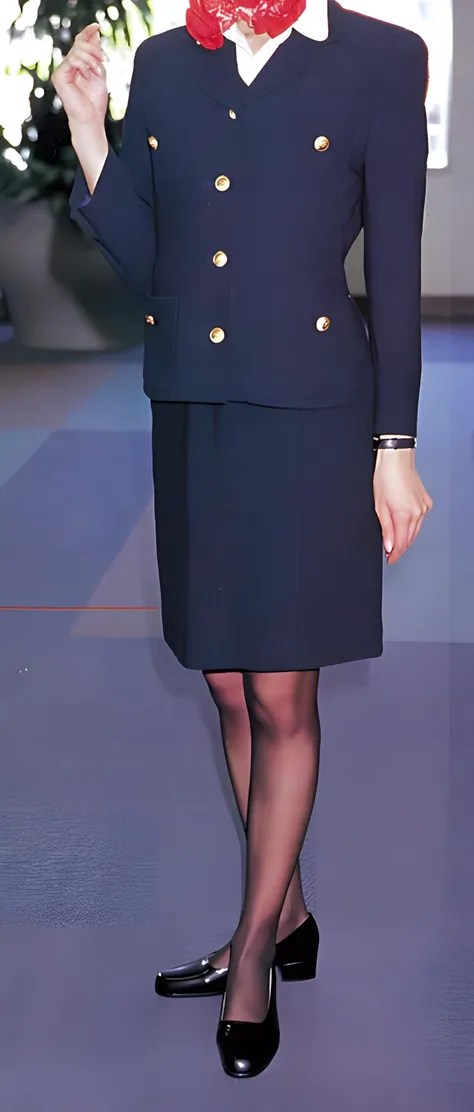 Japan Air System cabincrew Uniform