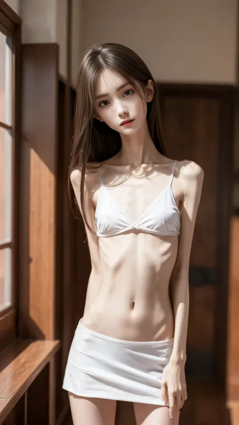 too slender girl