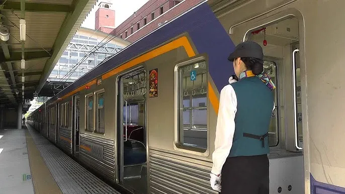 Nankai Train crew uniform