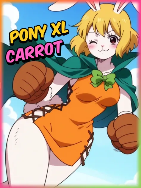 Carrot One Piece -PONY XL