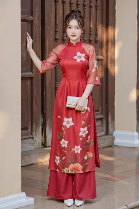 Ao dai Tet 2025