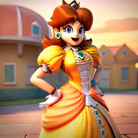 Princess Daisy - Smash Ultimate_Super Mario Bros Pony