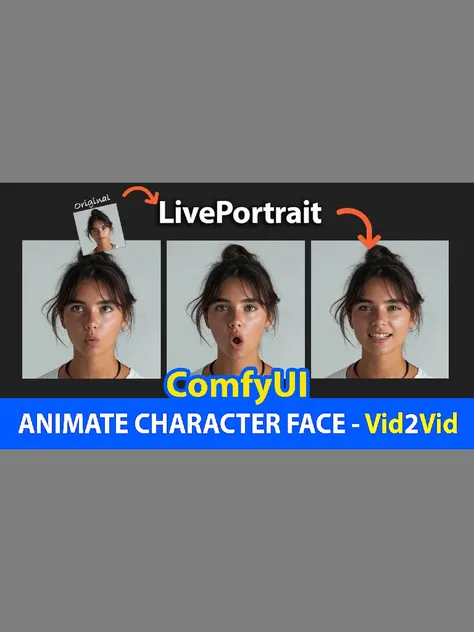 ComfyUI - Portrait en direct | Vidéo 2 Vidéo