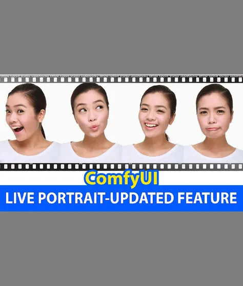 ComfyUI - Live Portrait - MediaPipe Node Feature | ComfyUI Workflow