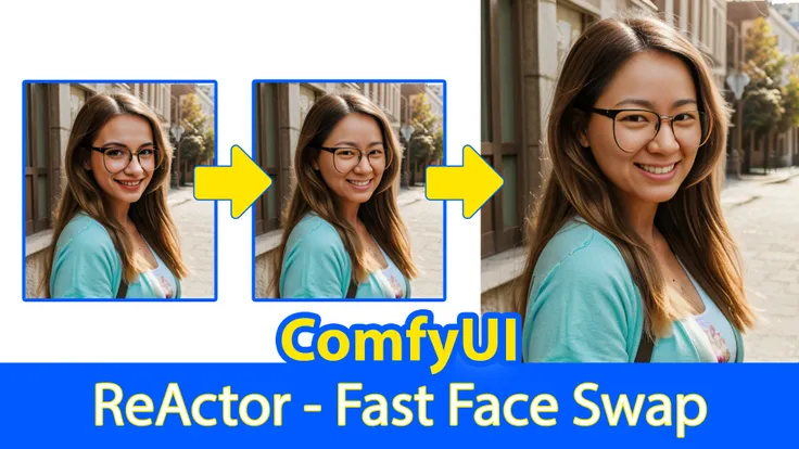 ComfyUI Basic-ReActor Fast Face Swap