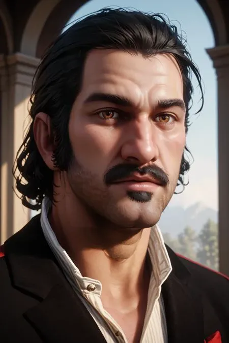 Dutch from Red Dead Redemption 2 - SeaArt AI Model