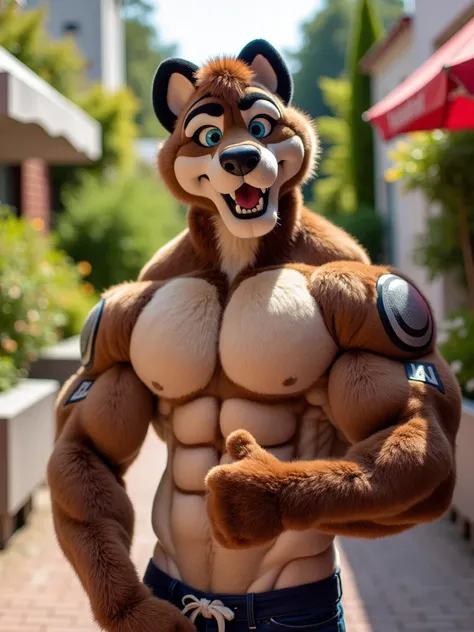 Fursuit Bodybuilder 