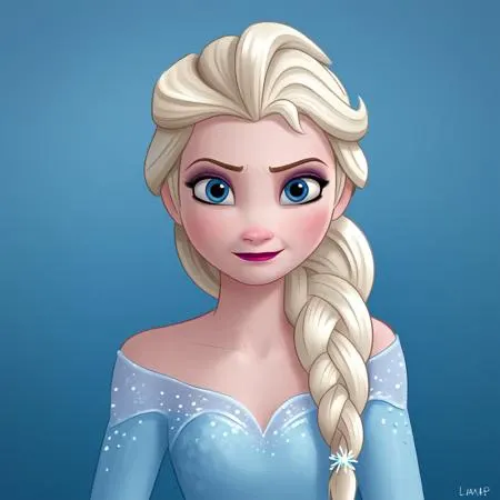 Elsa [ Frozen ] by Leaf